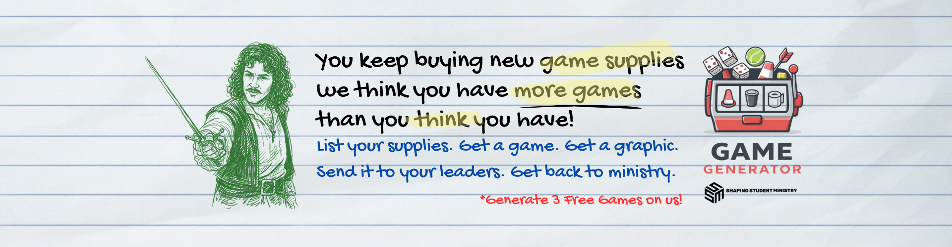 Youth Group Game Generator